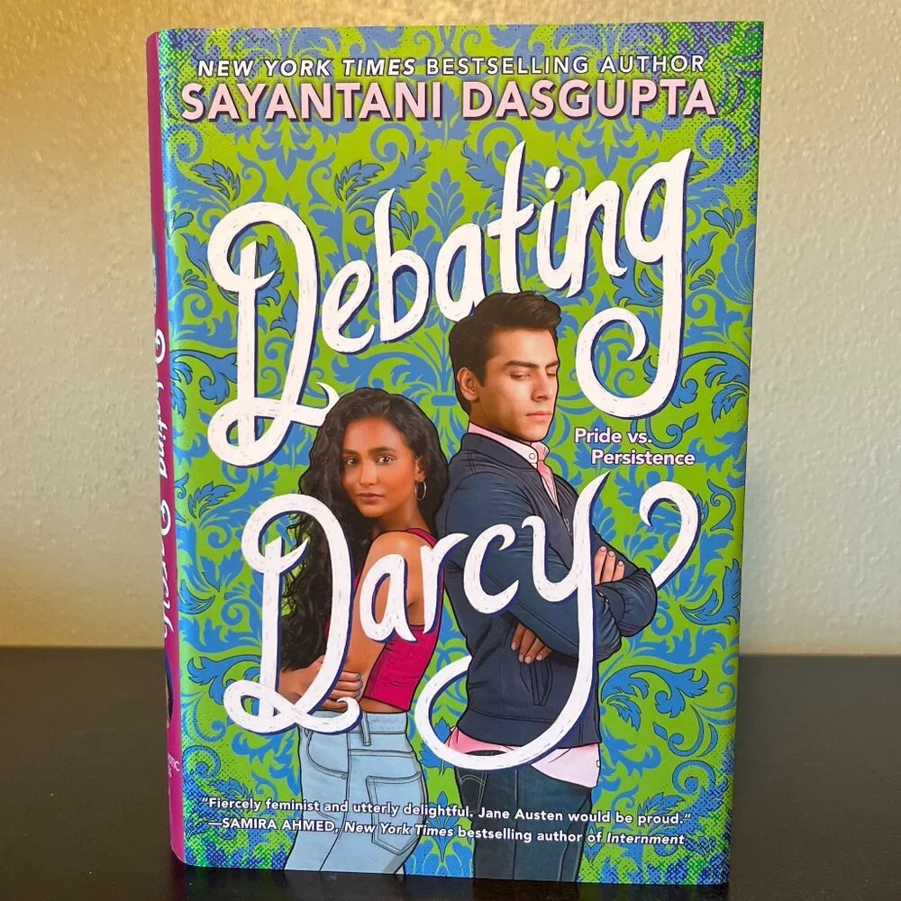 Debating Darcy Sayantani DasGupta Scholastic Press YA Fiction Novel Book NWT Rom